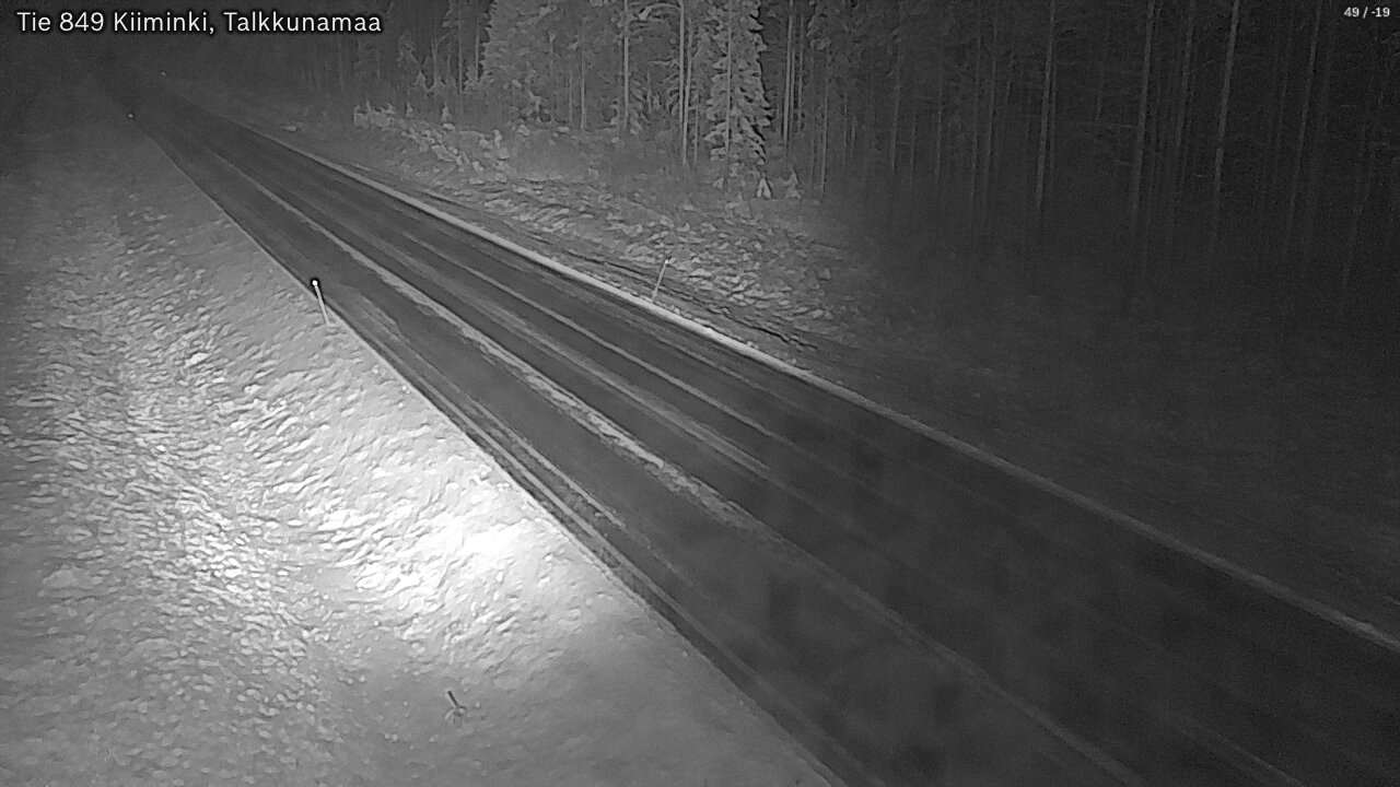 Kelikamerat Kuva Tie 849 Kiiminki, Talkkunamaa, Oulu, Pohjois-Pohjanmaa