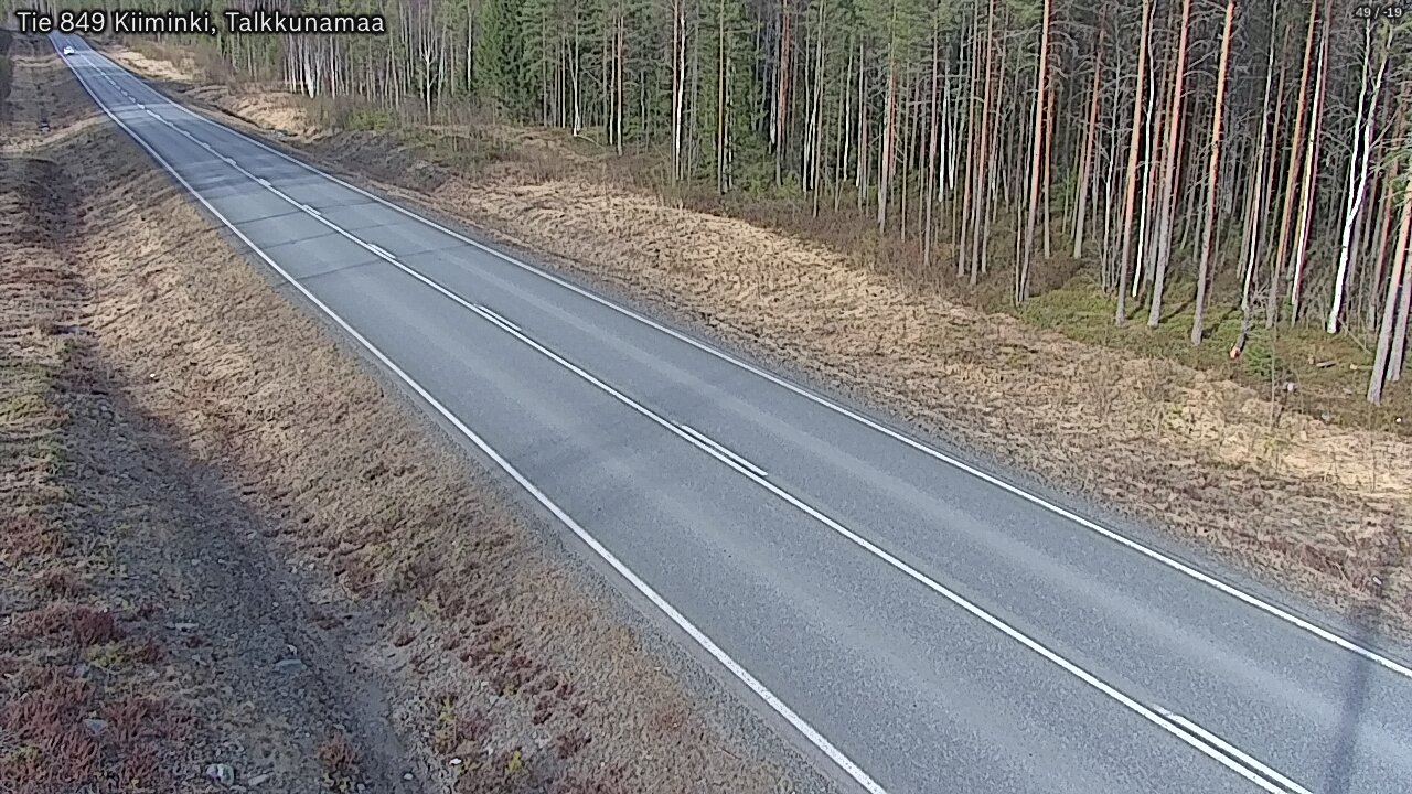 Kelikamerat Kuva Tie 849 Kiiminki, Talkkunamaa, Oulu, Pohjois-Pohjanmaa