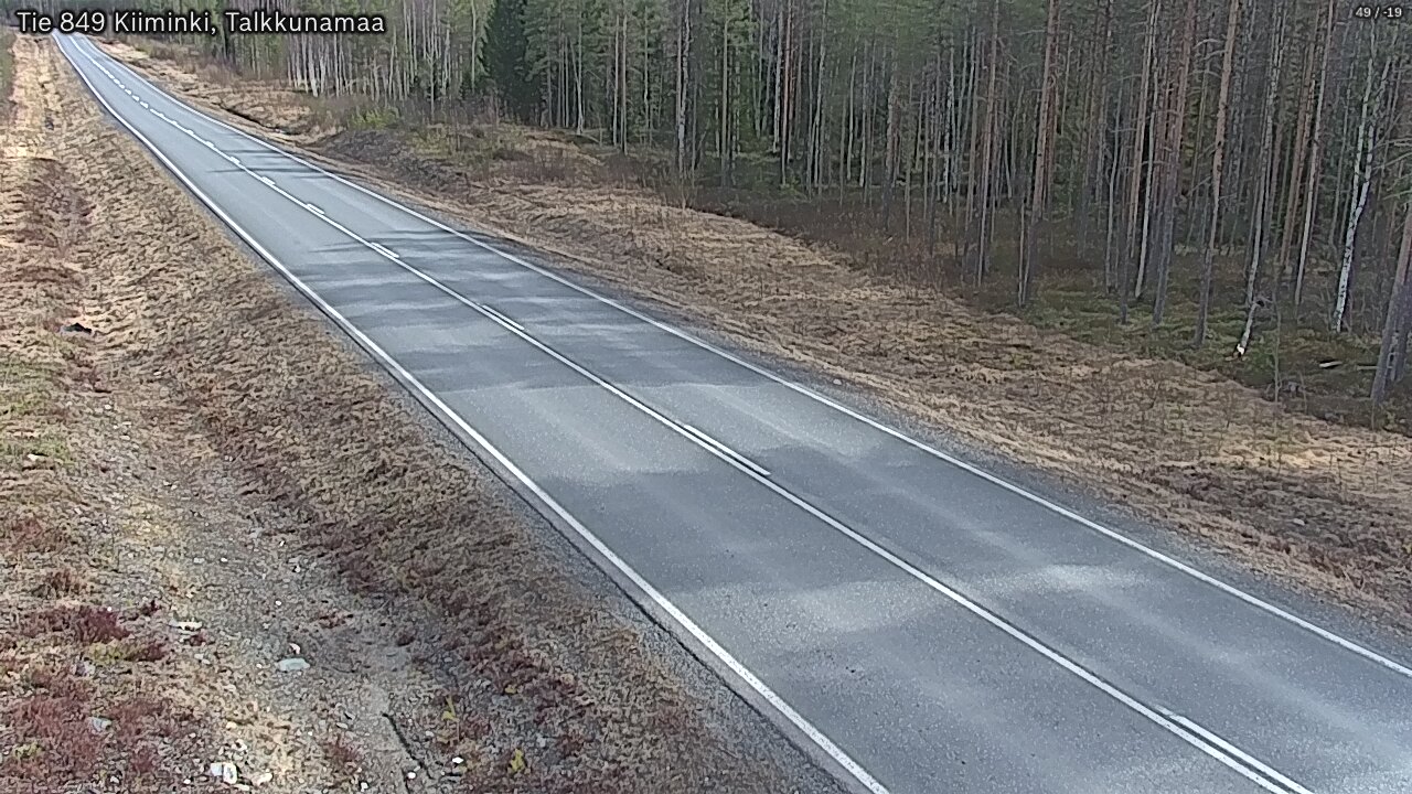 Kelikamerat Kuva Tie 849 Kiiminki, Talkkunamaa, Oulu, Pohjois-Pohjanmaa