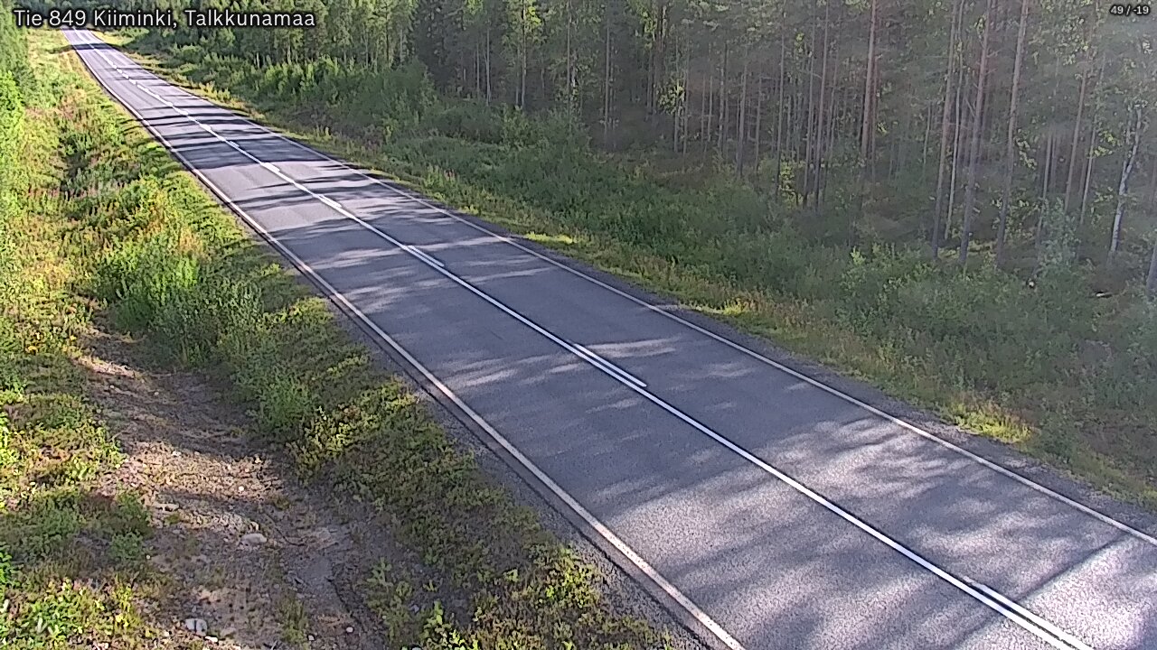 Kelikamerat Kuva Tie 849 Kiiminki, Talkkunamaa, Oulu, Pohjois-Pohjanmaa
