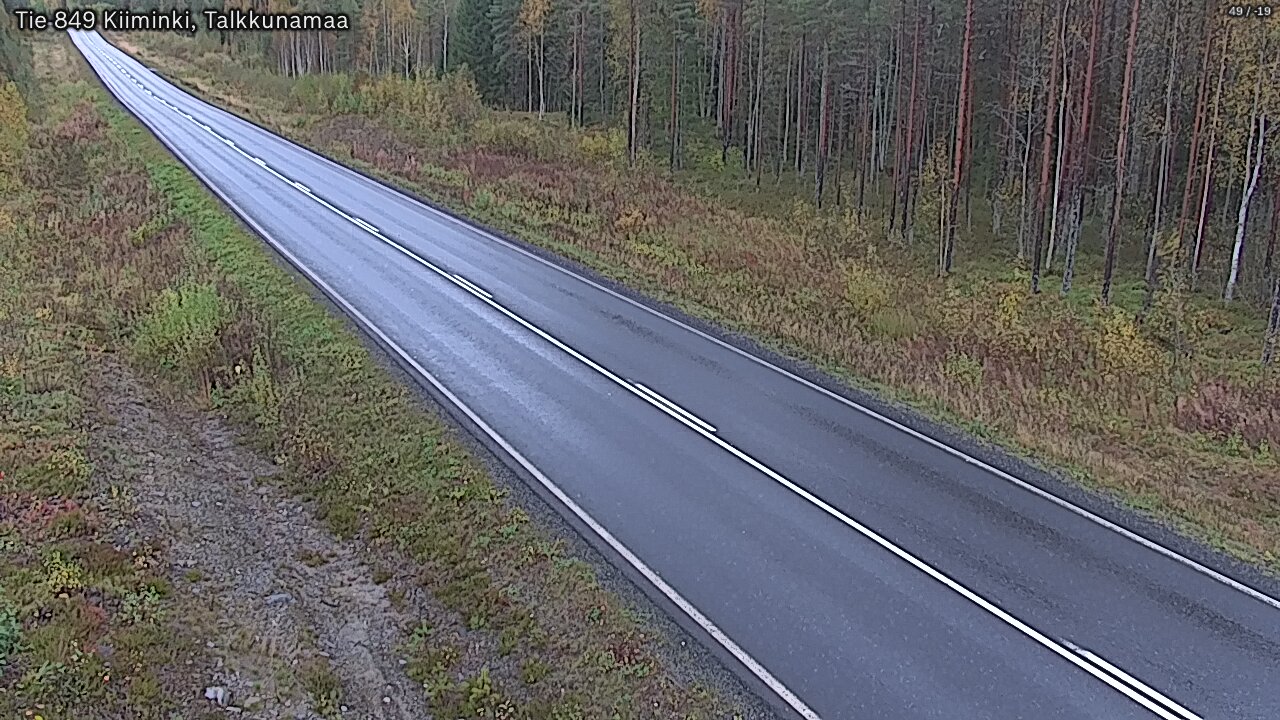 Kelikamerat Kuva Tie 849 Kiiminki, Talkkunamaa, Oulu, Pohjois-Pohjanmaa