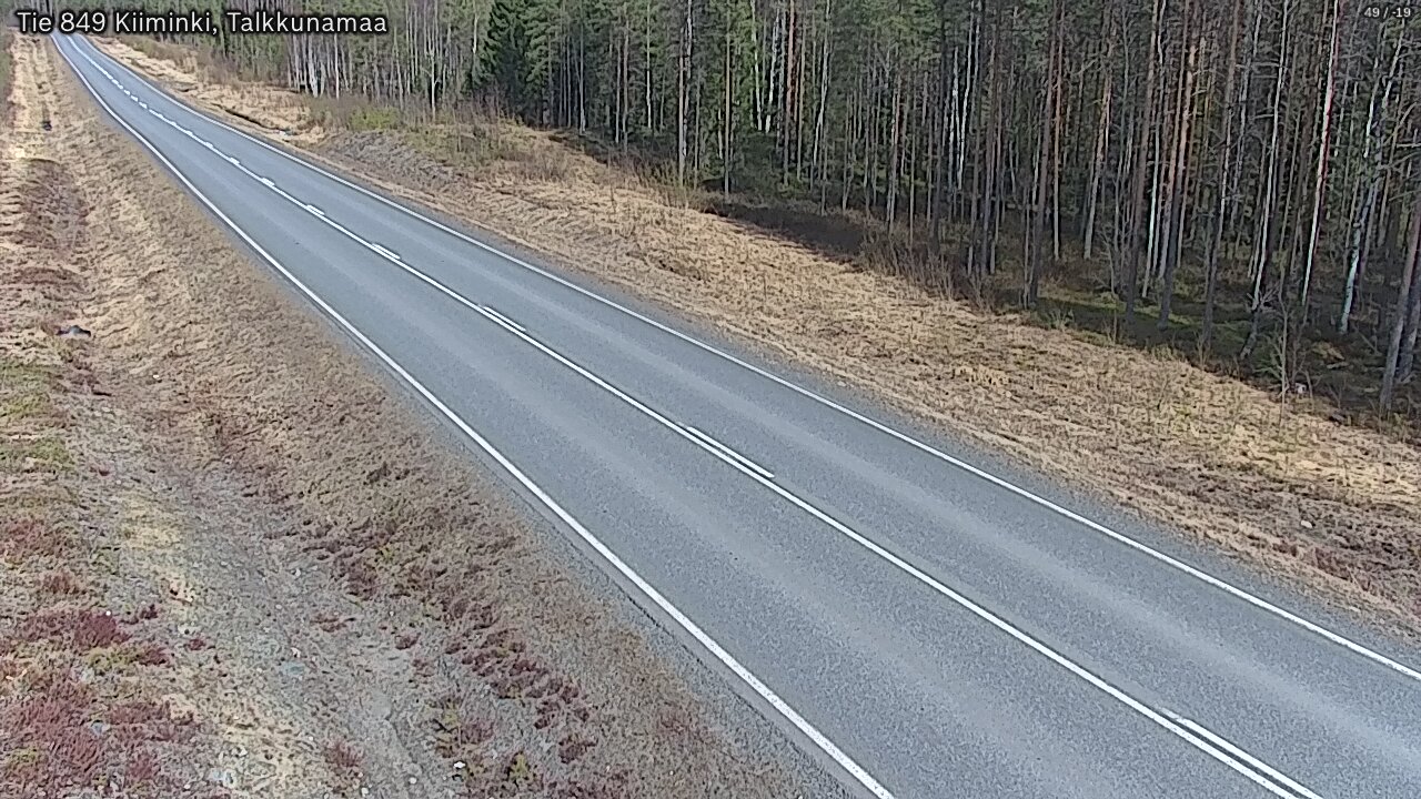 Kelikamerat Kuva Tie 849 Kiiminki, Talkkunamaa, Oulu, Pohjois-Pohjanmaa