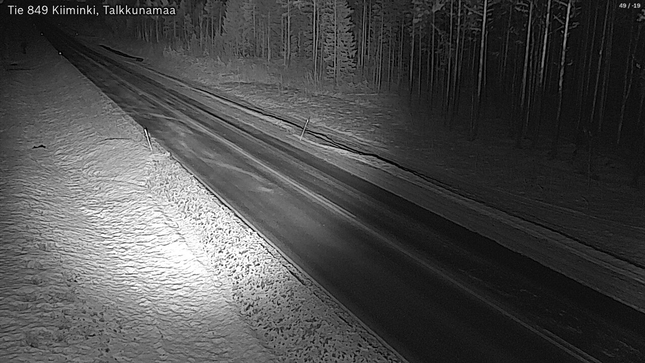 Kelikamerat Kuva Tie 849 Kiiminki, Talkkunamaa, Oulu, Pohjois-Pohjanmaa