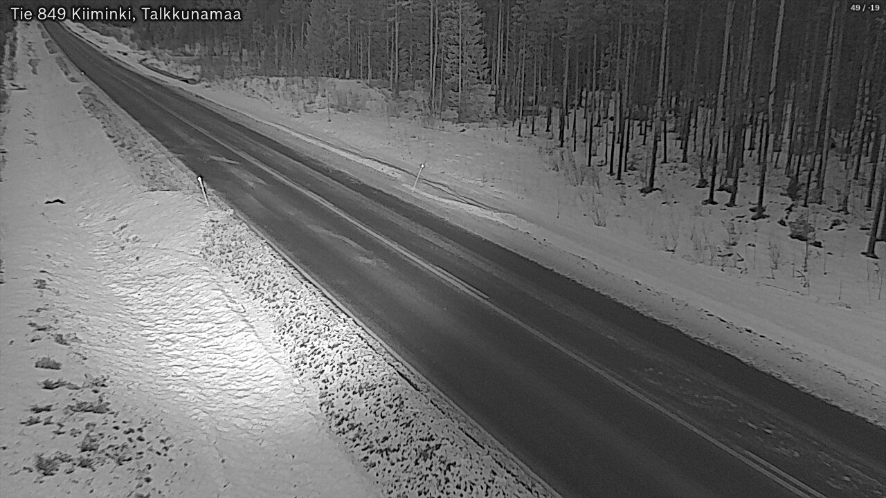 Kelikamerat Kuva Tie 849 Kiiminki, Talkkunamaa, Oulu, Pohjois-Pohjanmaa