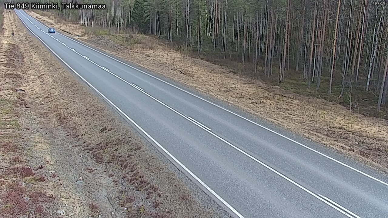 Kelikamerat Kuva Tie 849 Kiiminki, Talkkunamaa, Oulu, Pohjois-Pohjanmaa