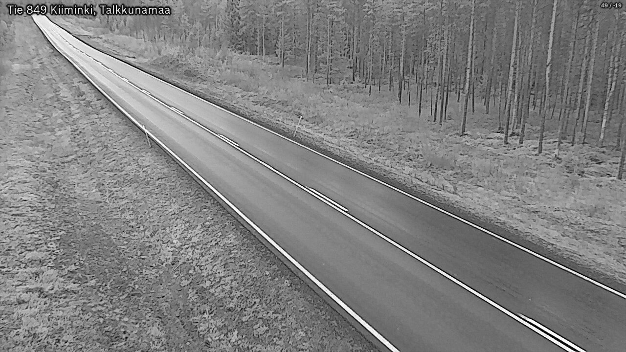 Kelikamerat Kuva Tie 849 Kiiminki, Talkkunamaa, Oulu, Pohjois-Pohjanmaa