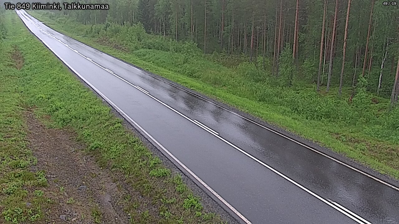 Kelikamerat Kuva Tie 849 Kiiminki, Talkkunamaa, Oulu, Pohjois-Pohjanmaa