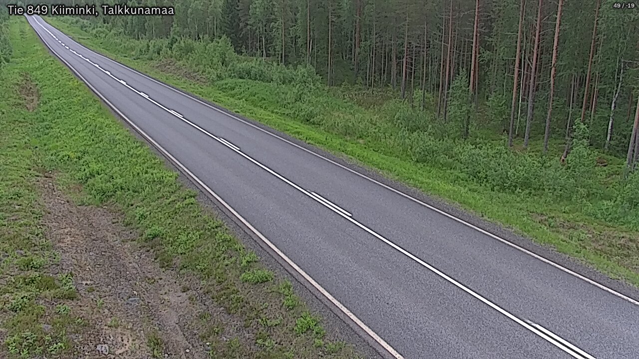 Kelikamerat Kuva Tie 849 Kiiminki, Talkkunamaa, Oulu, Pohjois-Pohjanmaa