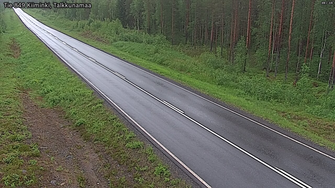 Kelikamerat Kuva Tie 849 Kiiminki, Talkkunamaa, Oulu, Pohjois-Pohjanmaa