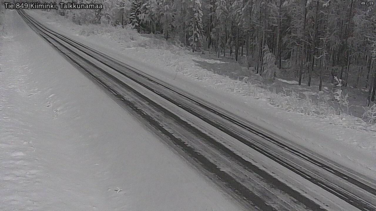 Kelikamerat Kuva Tie 849 Kiiminki, Talkkunamaa, Oulu, Pohjois-Pohjanmaa