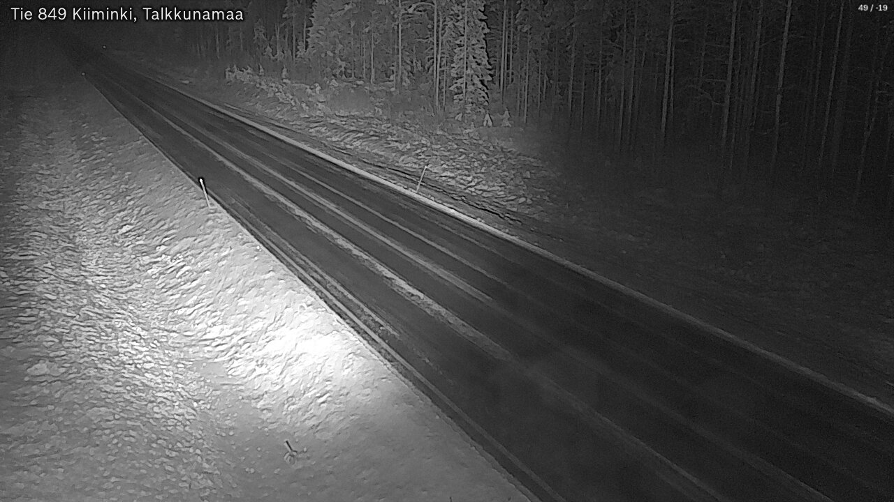 Kelikamerat Kuva Tie 849 Kiiminki, Talkkunamaa, Oulu, Pohjois-Pohjanmaa