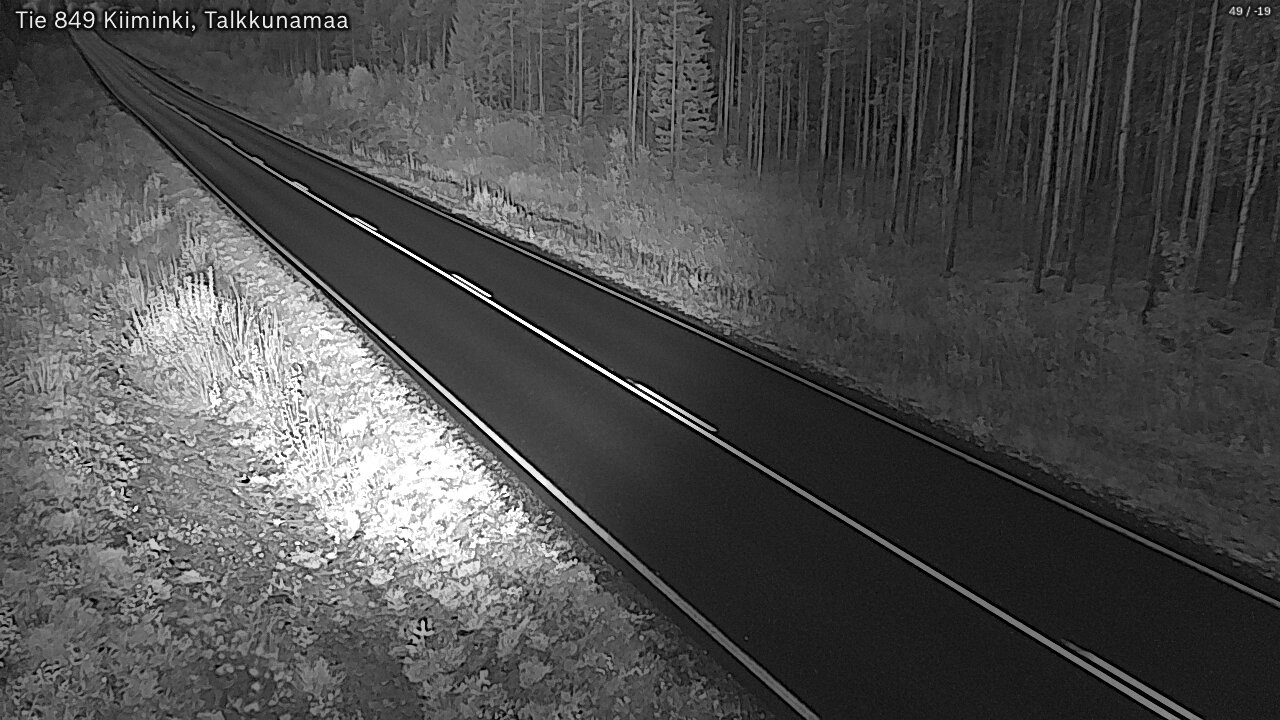 Kelikamerat Kuva Tie 849 Kiiminki, Talkkunamaa, Oulu, Pohjois-Pohjanmaa