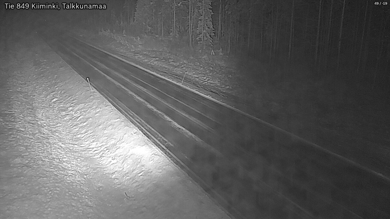 Kelikamerat Kuva Tie 849 Kiiminki, Talkkunamaa, Oulu, Pohjois-Pohjanmaa