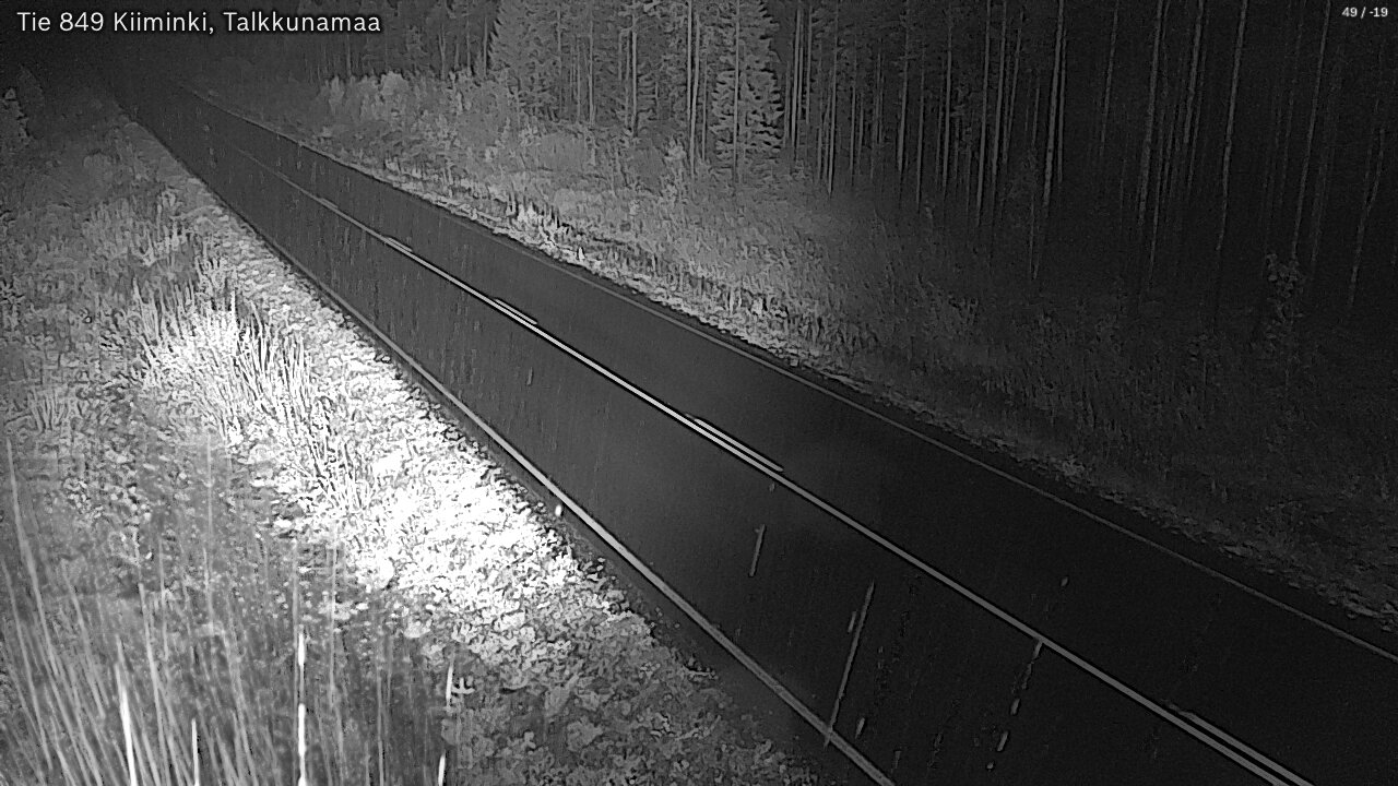 Kelikamerat Kuva Tie 849 Kiiminki, Talkkunamaa, Oulu, Pohjois-Pohjanmaa