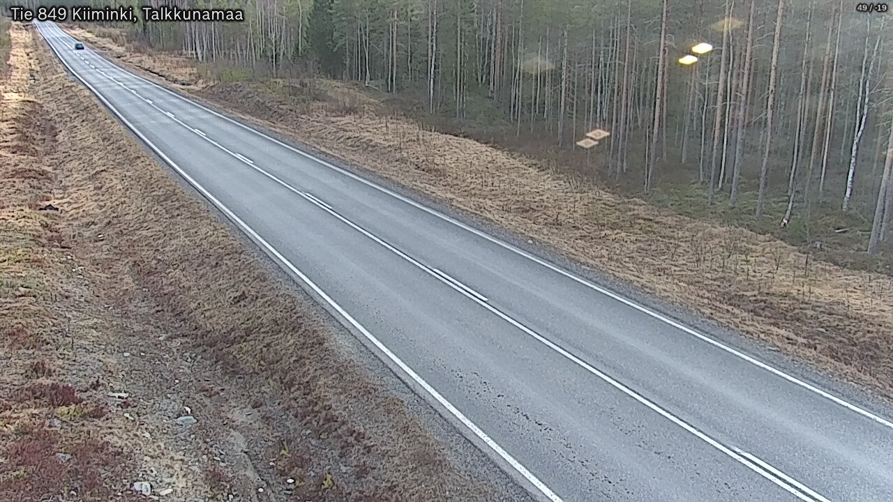 Kelikamerat Kuva Tie 849 Kiiminki, Talkkunamaa, Oulu, Pohjois-Pohjanmaa