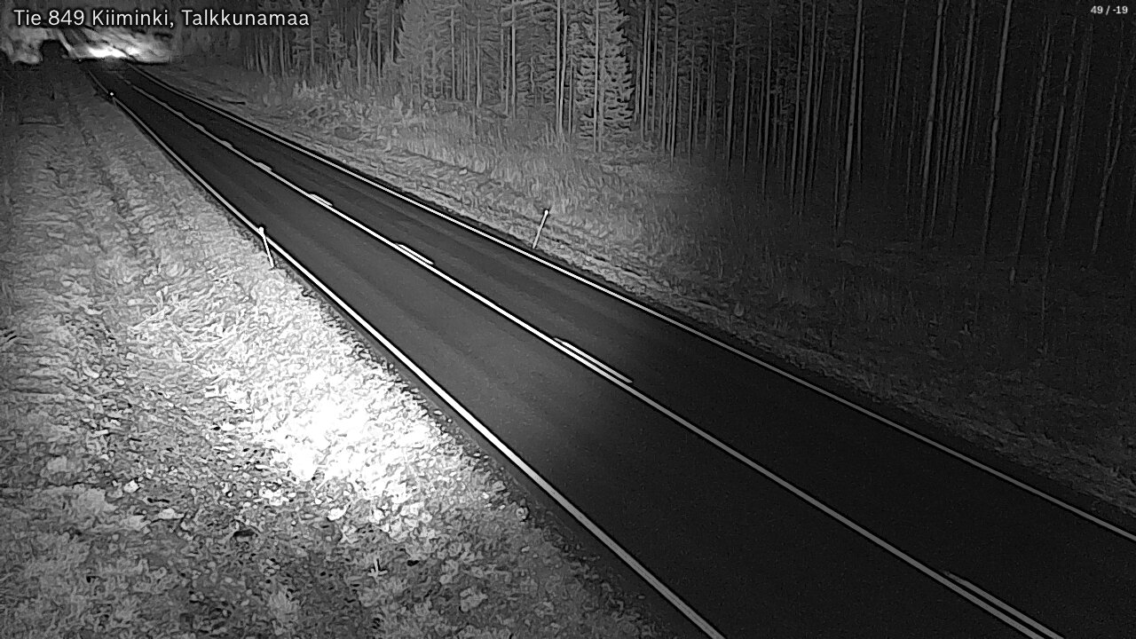 Kelikamerat Kuva Tie 849 Kiiminki, Talkkunamaa, Oulu, Pohjois-Pohjanmaa