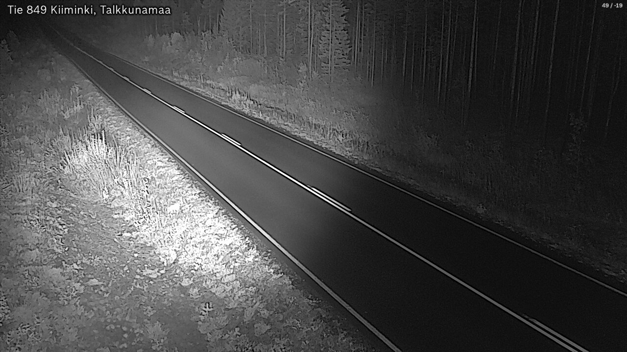 Kelikamerat Kuva Tie 849 Kiiminki, Talkkunamaa, Oulu, Pohjois-Pohjanmaa