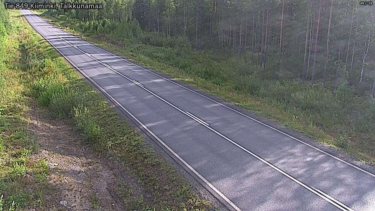 Kelikamerat Kuva Tie 849 Kiiminki, Talkkunamaa, Oulu, Pohjois-Pohjanmaa