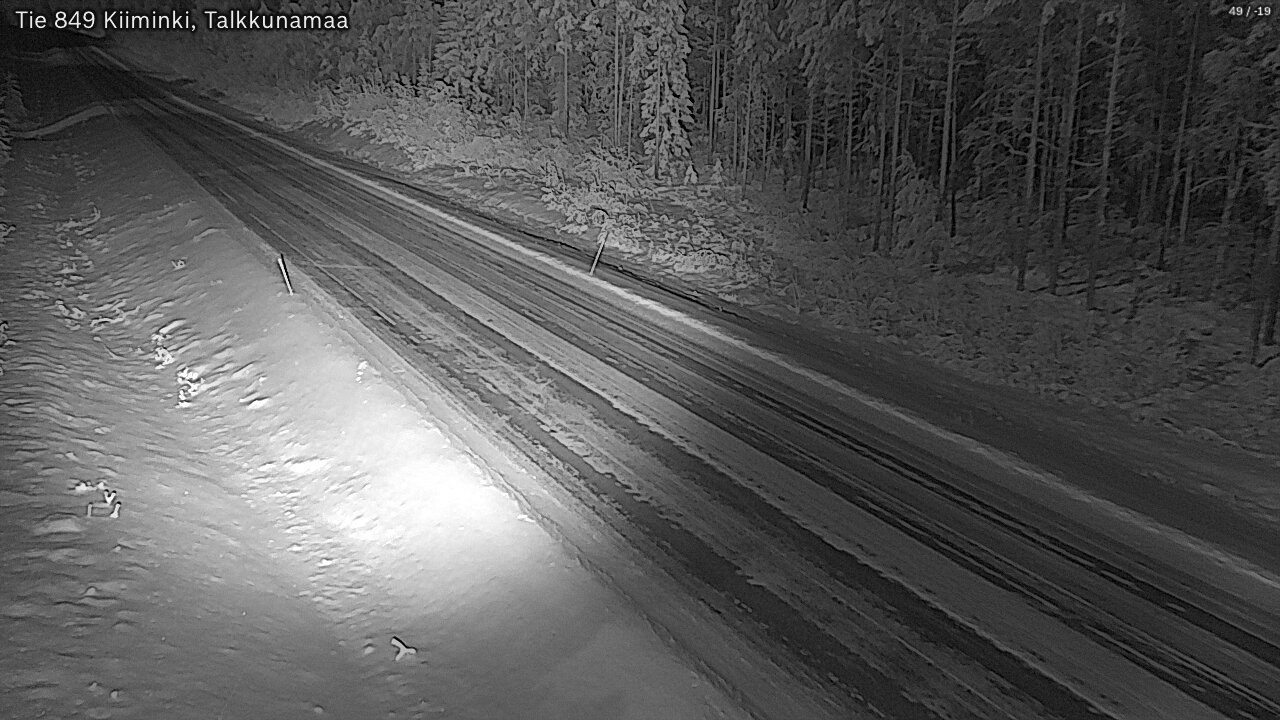 Kelikamerat Kuva Tie 849 Kiiminki, Talkkunamaa, Oulu, Pohjois-Pohjanmaa