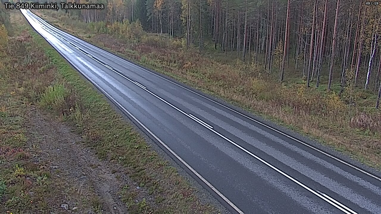 Kelikamerat Kuva Tie 849 Kiiminki, Talkkunamaa, Oulu, Pohjois-Pohjanmaa