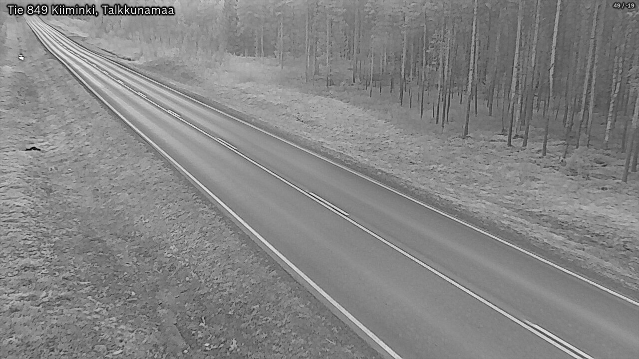 Kelikamerat Kuva Tie 849 Kiiminki, Talkkunamaa, Oulu, Pohjois-Pohjanmaa