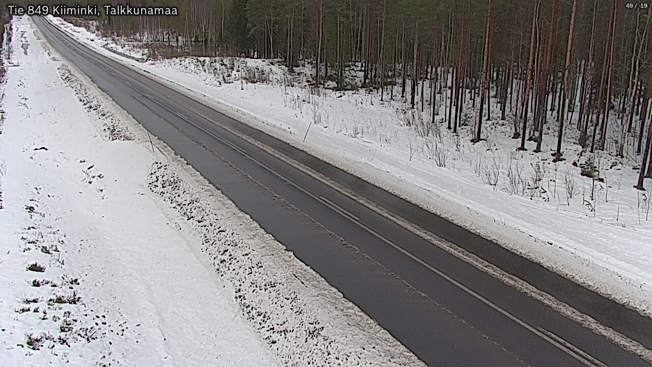 Kelikamerat Kuva Tie 849 Kiiminki, Talkkunamaa, Oulu, Pohjois-Pohjanmaa