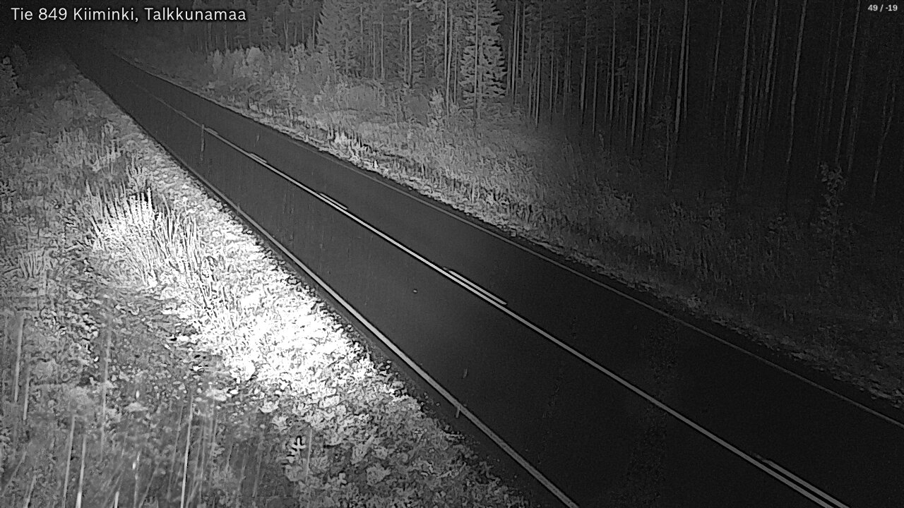 Kelikamerat Kuva Tie 849 Kiiminki, Talkkunamaa, Oulu, Pohjois-Pohjanmaa
