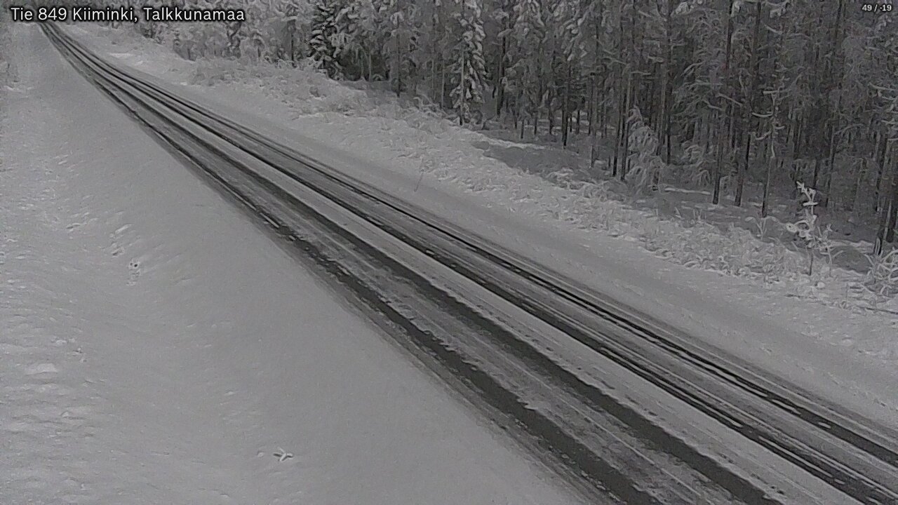 Kelikamerat Kuva Tie 849 Kiiminki, Talkkunamaa, Oulu, Pohjois-Pohjanmaa