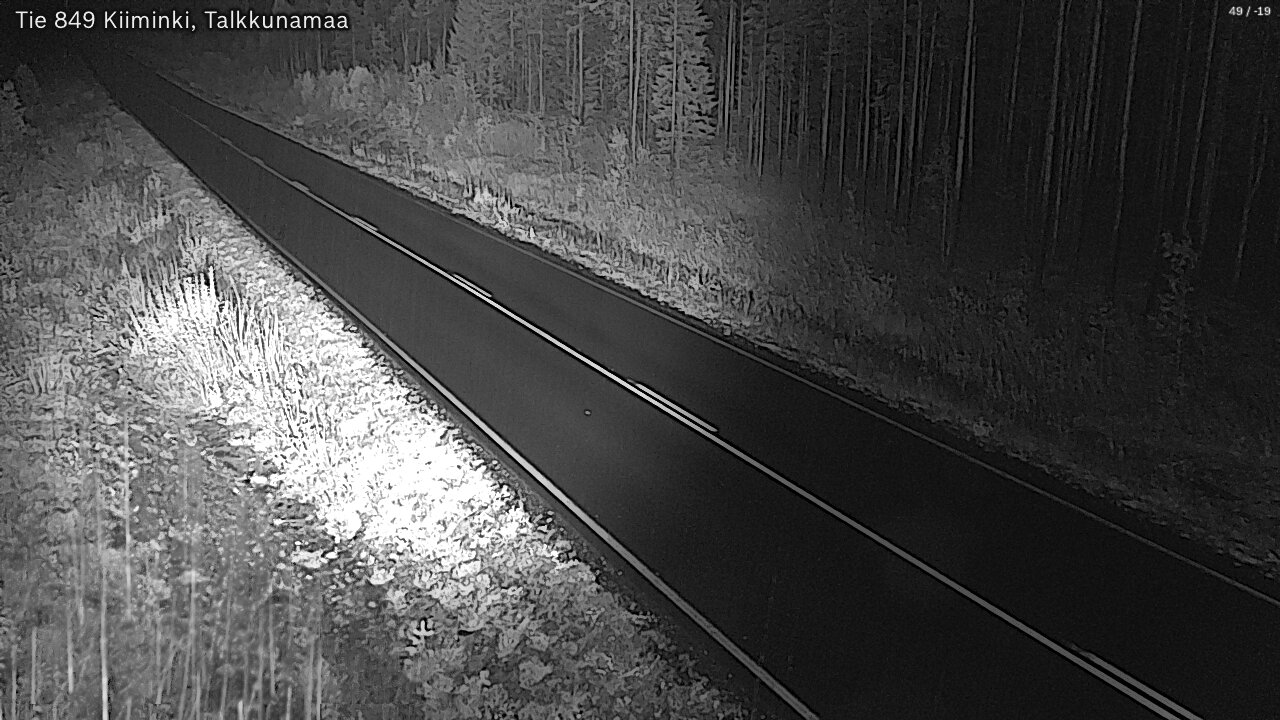 Kelikamerat Kuva Tie 849 Kiiminki, Talkkunamaa, Oulu, Pohjois-Pohjanmaa