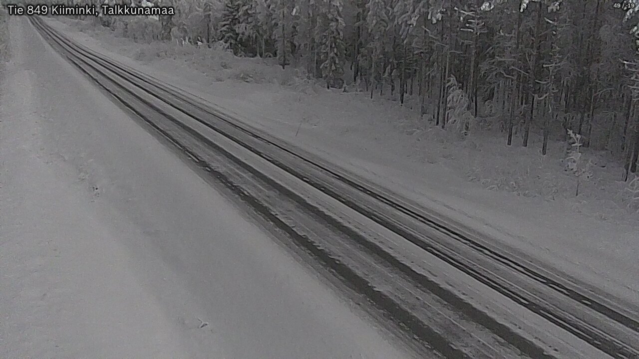 Kelikamerat Kuva Tie 849 Kiiminki, Talkkunamaa, Oulu, Pohjois-Pohjanmaa