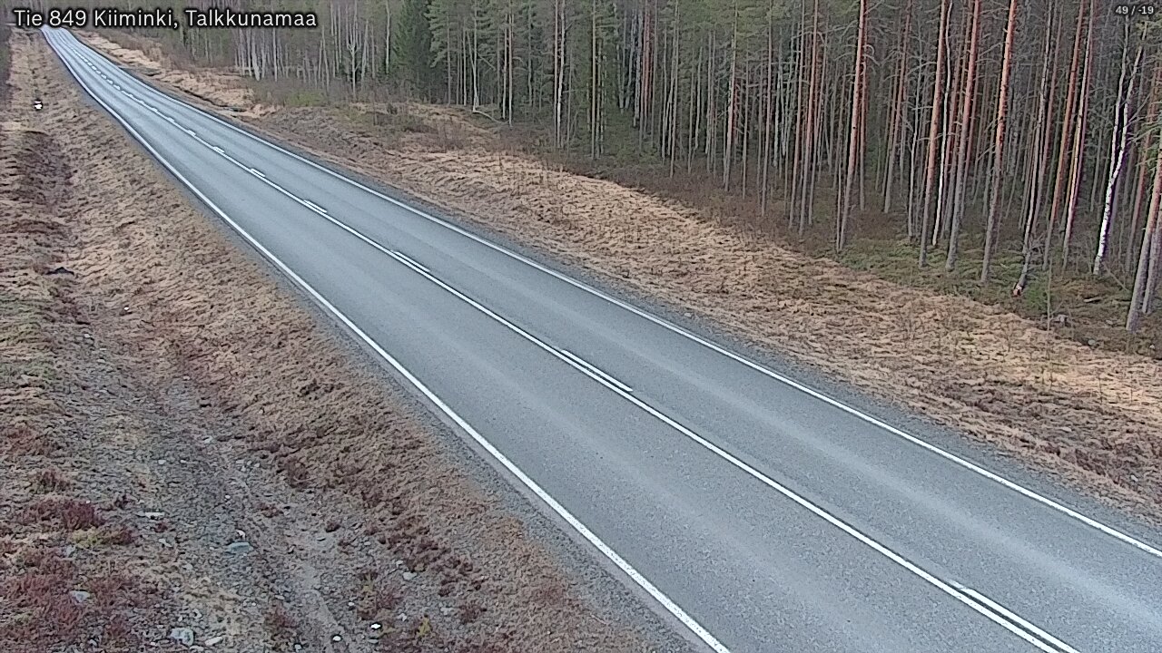 Kelikamerat Kuva Tie 849 Kiiminki, Talkkunamaa, Oulu, Pohjois-Pohjanmaa