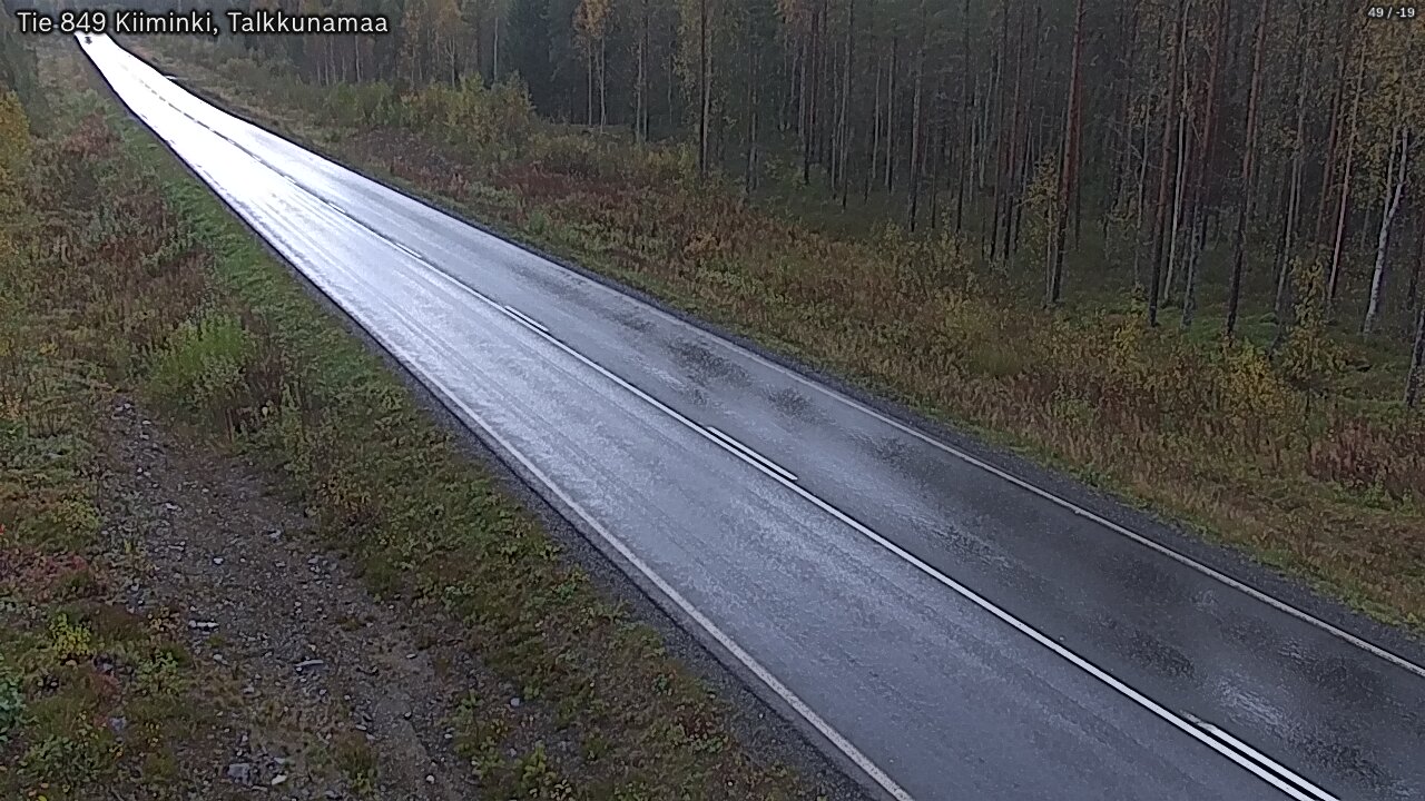 Kelikamerat Kuva Tie 849 Kiiminki, Talkkunamaa, Oulu, Pohjois-Pohjanmaa