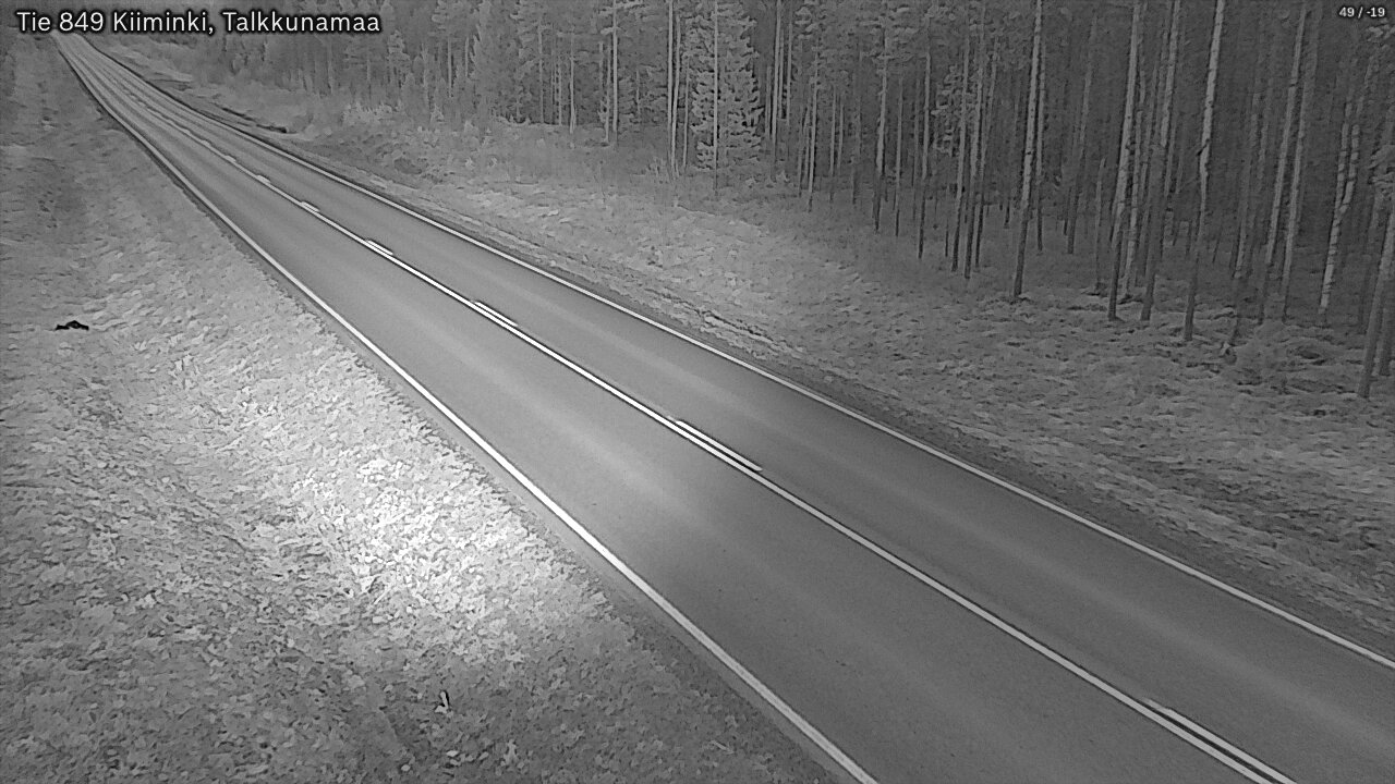 Kelikamerat Kuva Tie 849 Kiiminki, Talkkunamaa, Oulu, Pohjois-Pohjanmaa