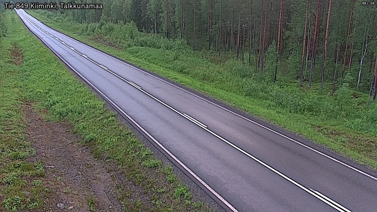 Kelikamerat Kuva Tie 849 Kiiminki, Talkkunamaa, Oulu, Pohjois-Pohjanmaa