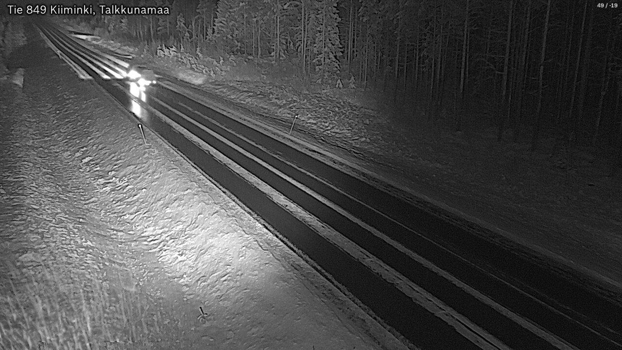 Kelikamerat Kuva Tie 849 Kiiminki, Talkkunamaa, Oulu, Pohjois-Pohjanmaa