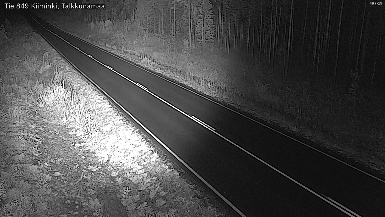 Kelikamerat Kuva Tie 849 Kiiminki, Talkkunamaa, Oulu, Pohjois-Pohjanmaa