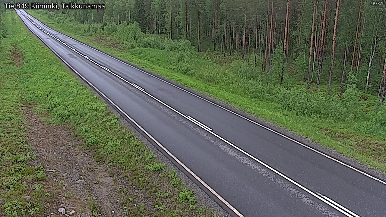 Kelikamerat Kuva Tie 849 Kiiminki, Talkkunamaa, Oulu, Pohjois-Pohjanmaa