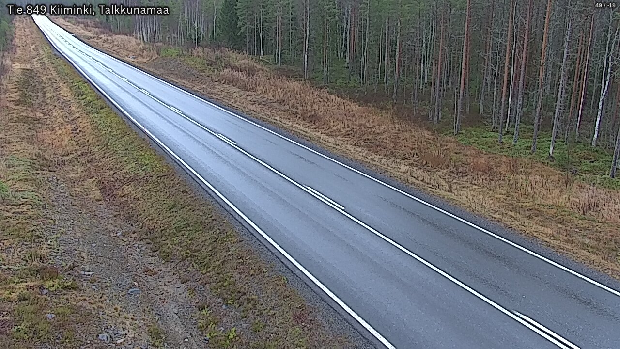 Kelikamerat Kuva Tie 849 Kiiminki, Talkkunamaa, Oulu, Pohjois-Pohjanmaa