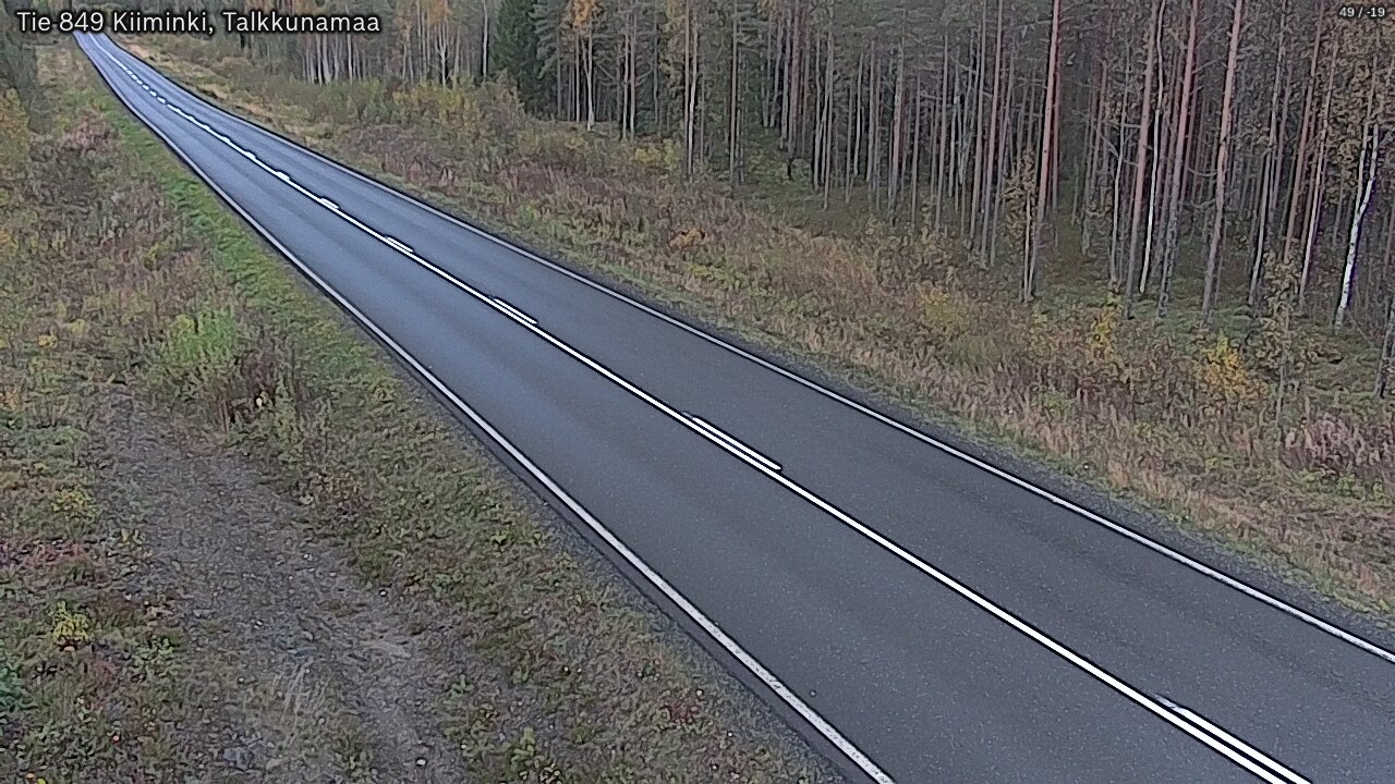 Kelikamerat Kuva Tie 849 Kiiminki, Talkkunamaa, Oulu, Pohjois-Pohjanmaa