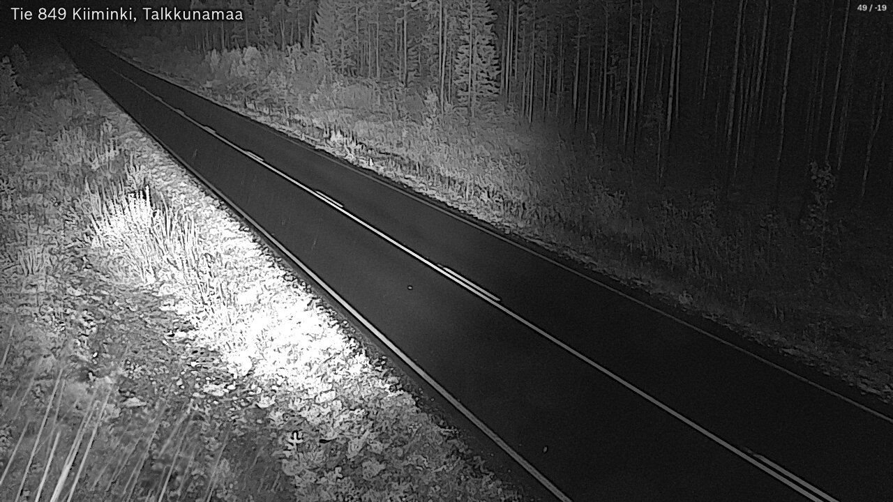 Kelikamerat Kuva Tie 849 Kiiminki, Talkkunamaa, Oulu, Pohjois-Pohjanmaa
