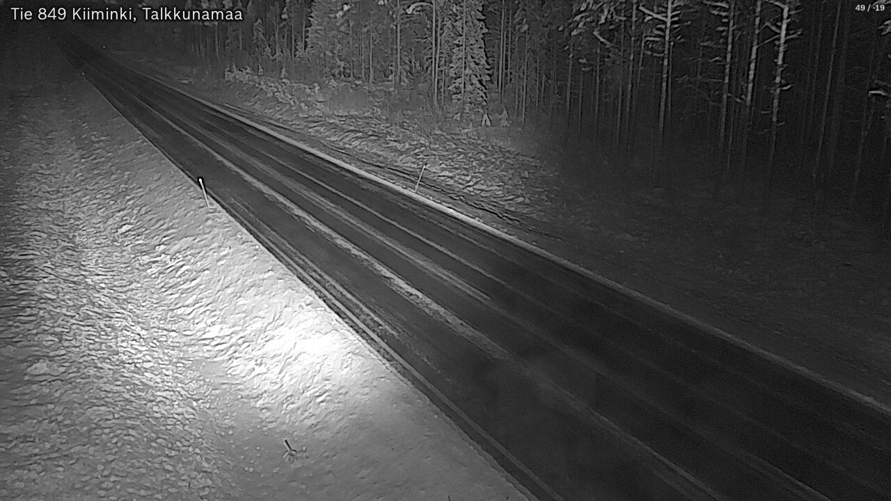 Kelikamerat Kuva Tie 849 Kiiminki, Talkkunamaa, Oulu, Pohjois-Pohjanmaa