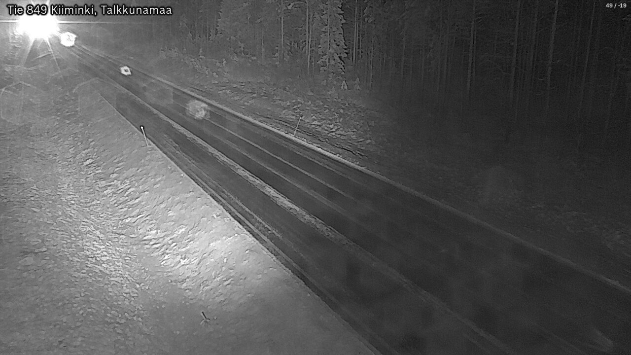 Kelikamerat Kuva Tie 849 Kiiminki, Talkkunamaa, Oulu, Pohjois-Pohjanmaa