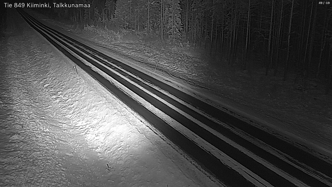 Kelikamerat Kuva Tie 849 Kiiminki, Talkkunamaa, Oulu, Pohjois-Pohjanmaa