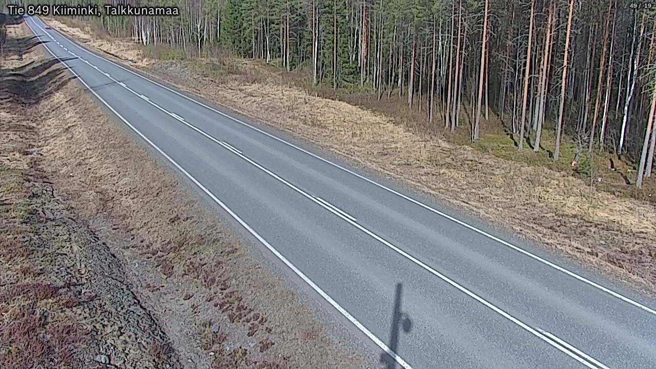 Kelikamerat Kuva Tie 849 Kiiminki, Talkkunamaa, Oulu, Pohjois-Pohjanmaa