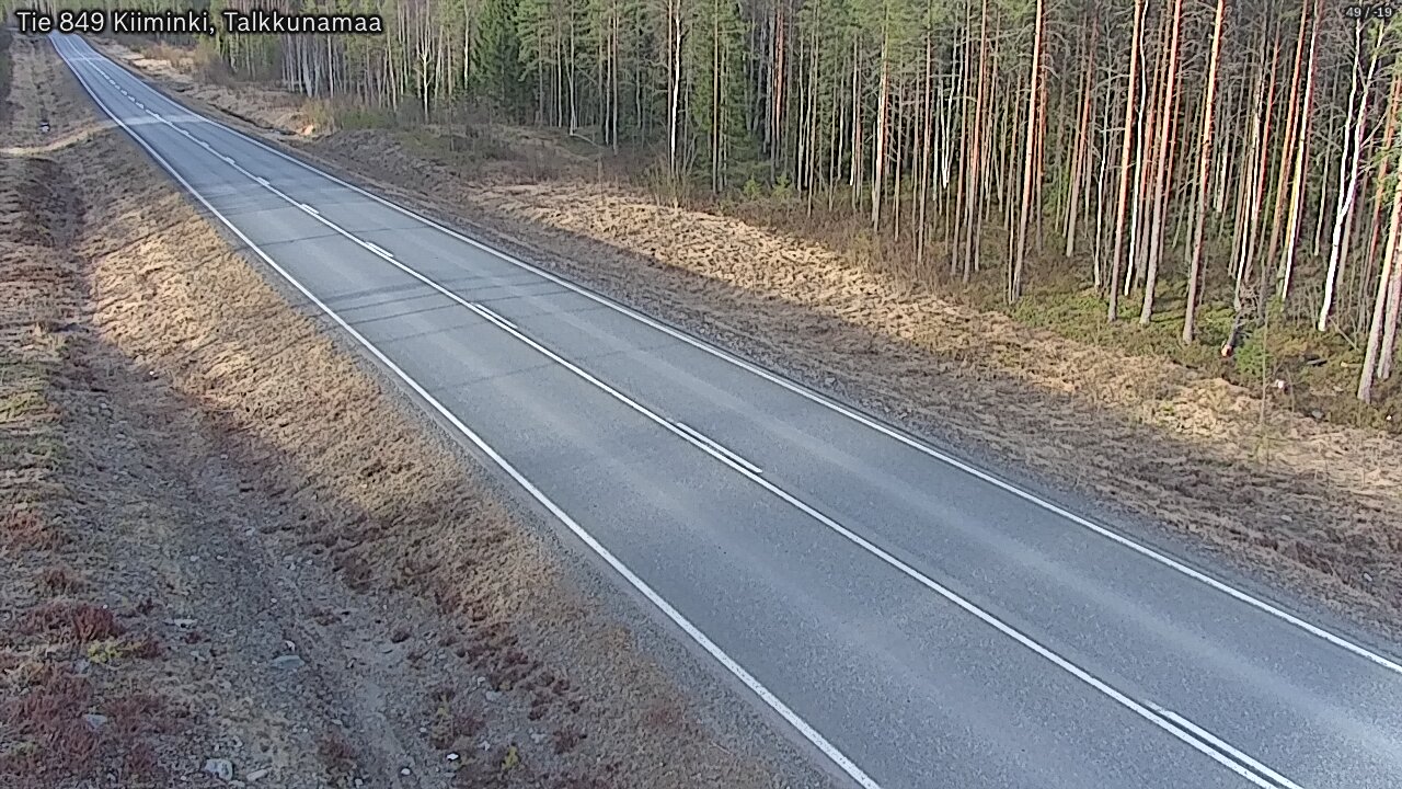 Kelikamerat Kuva Tie 849 Kiiminki, Talkkunamaa, Oulu, Pohjois-Pohjanmaa