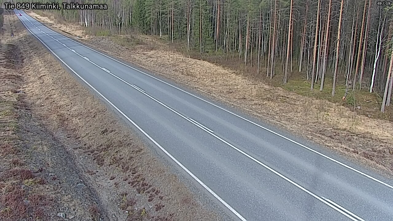 Kelikamerat Kuva Tie 849 Kiiminki, Talkkunamaa, Oulu, Pohjois-Pohjanmaa