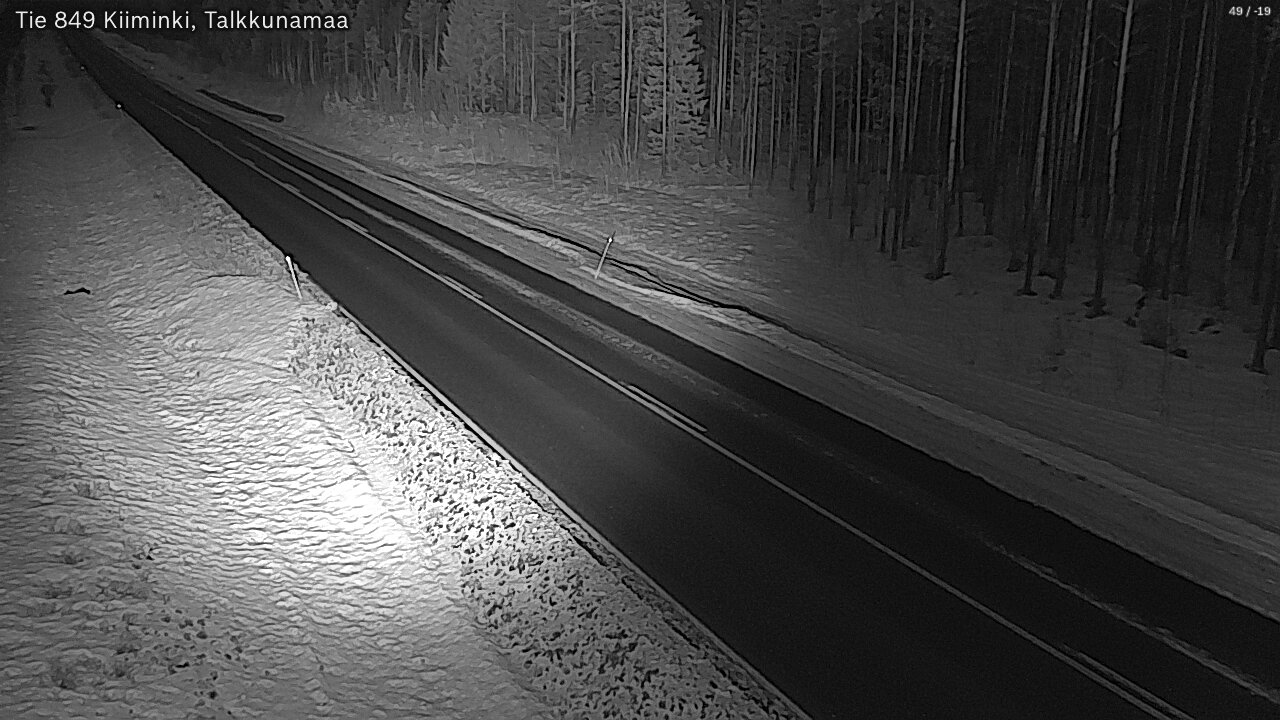 Kelikamerat Kuva Tie 849 Kiiminki, Talkkunamaa, Oulu, Pohjois-Pohjanmaa