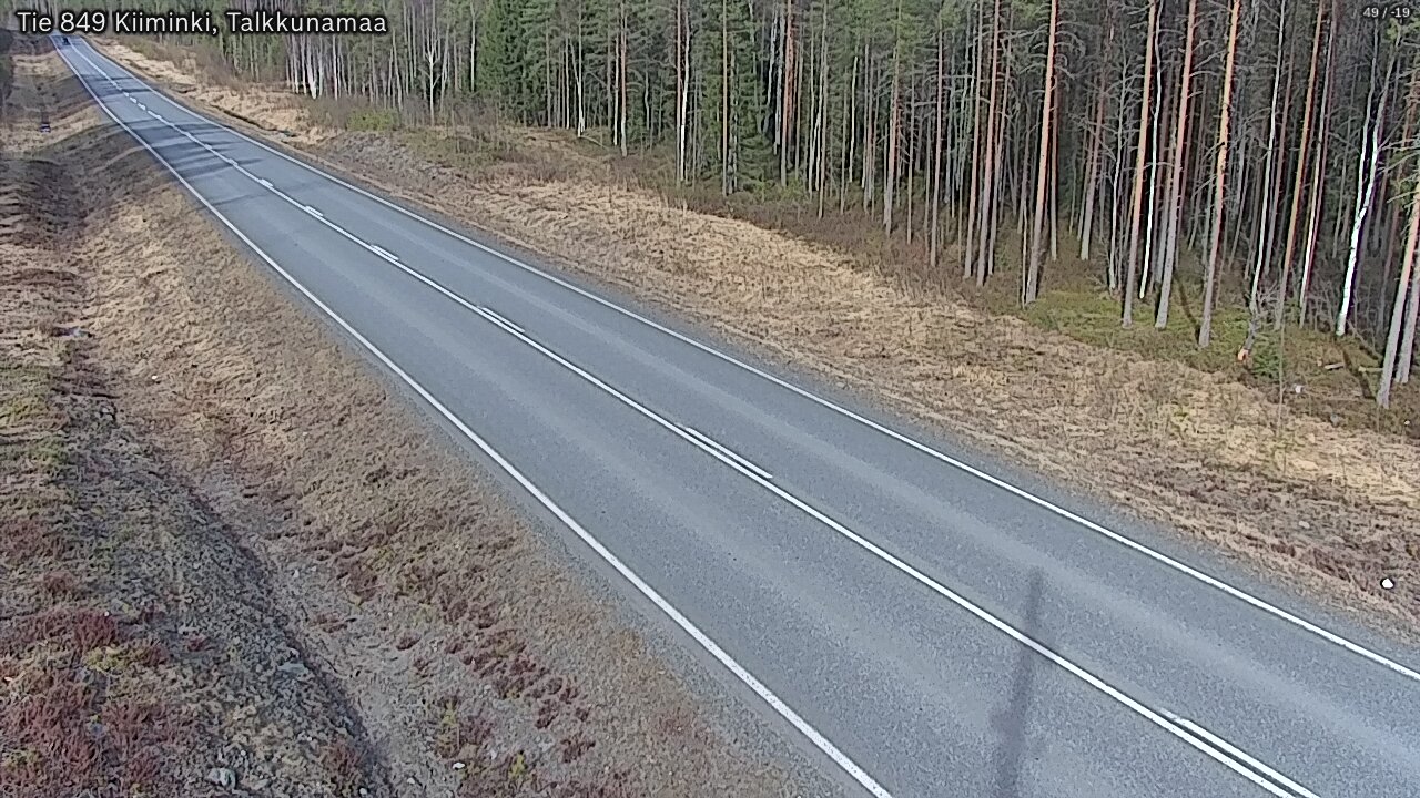 Kelikamerat Kuva Tie 849 Kiiminki, Talkkunamaa, Oulu, Pohjois-Pohjanmaa