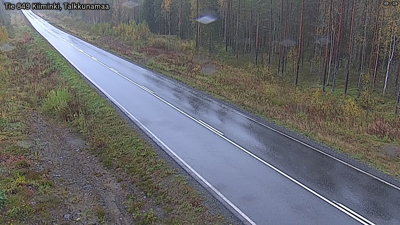 Kelikamerat Kuva Tie 849 Kiiminki, Talkkunamaa, Oulu, Pohjois-Pohjanmaa