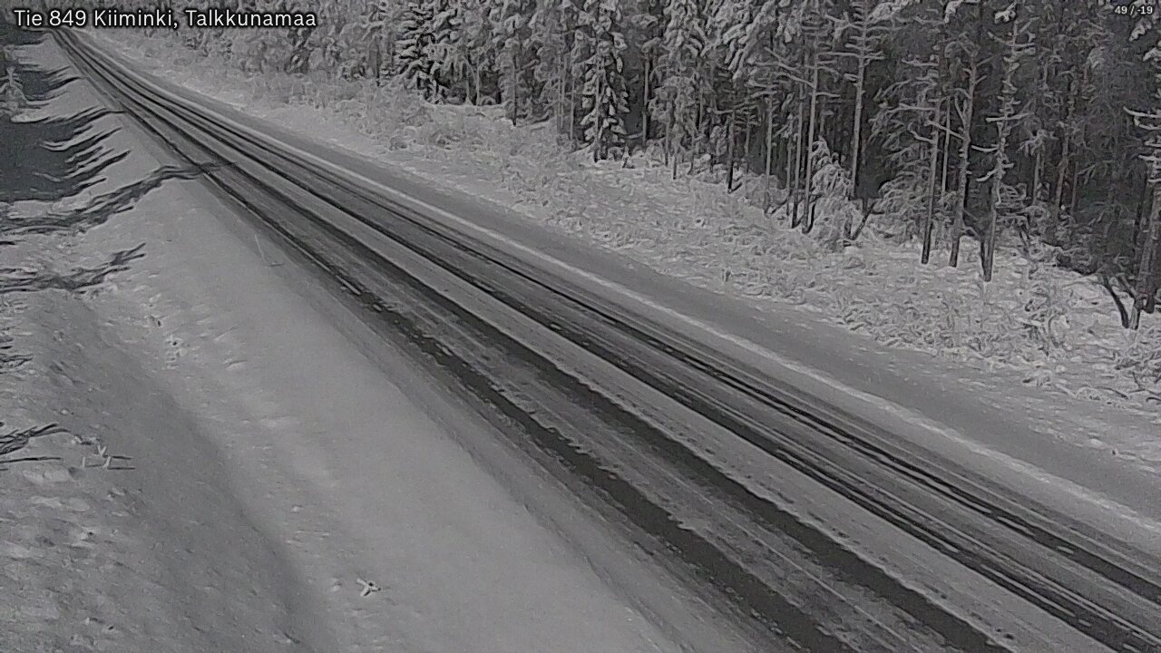 Kelikamerat Kuva Tie 849 Kiiminki, Talkkunamaa, Oulu, Pohjois-Pohjanmaa